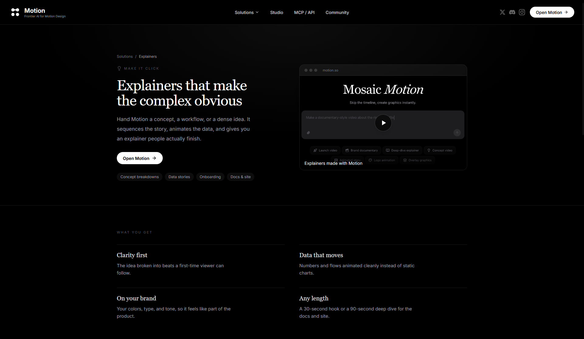 Motion — screenshot 3